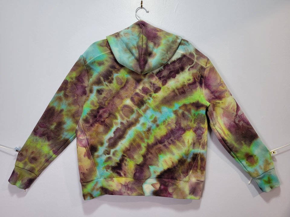 M Herringbone Hoodie, Venomous Plum