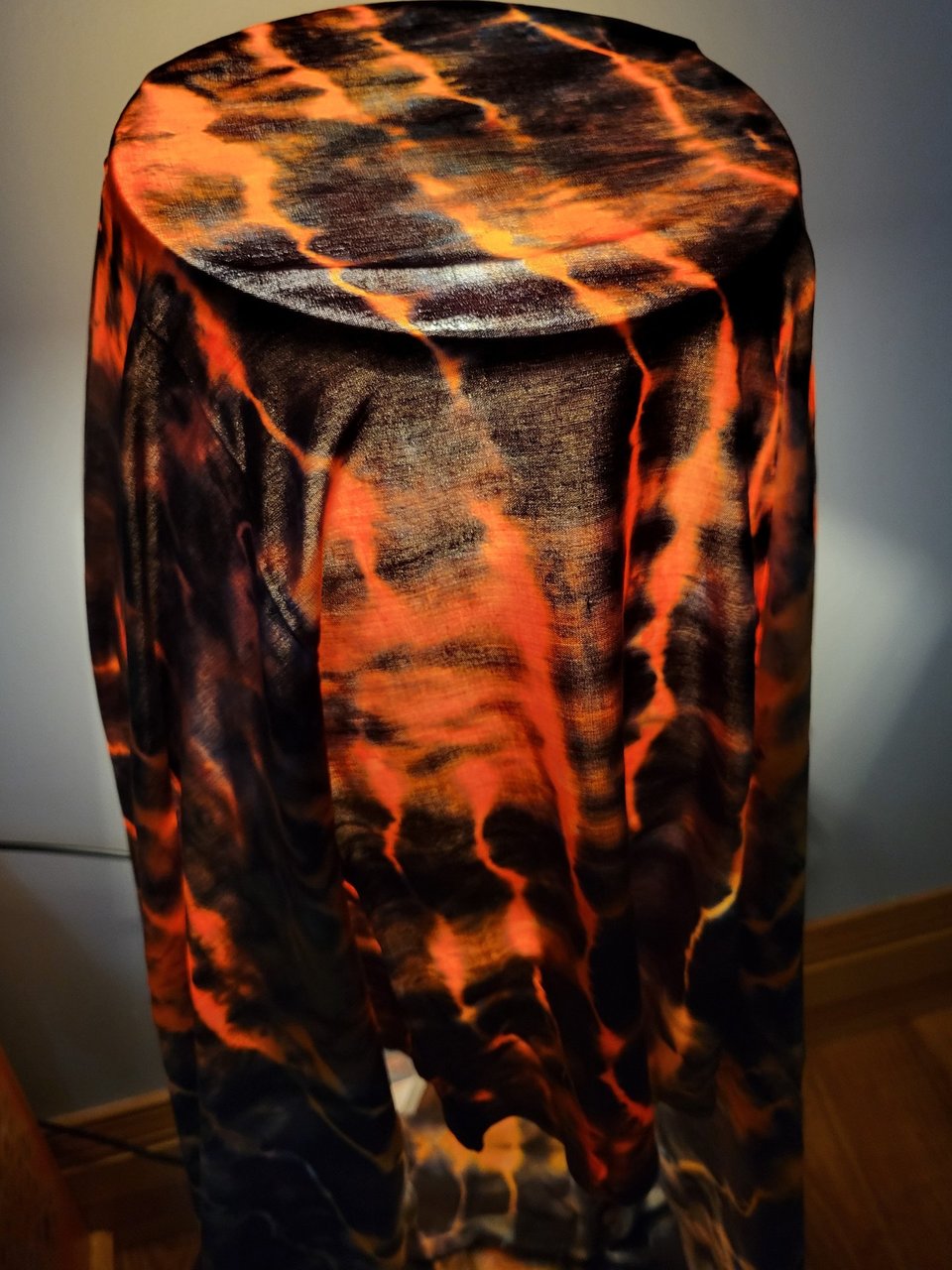 Infinity Scarf, Rayon, Lava