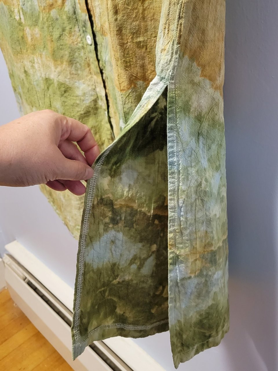 2XL Shirtdress/Duster, Moss