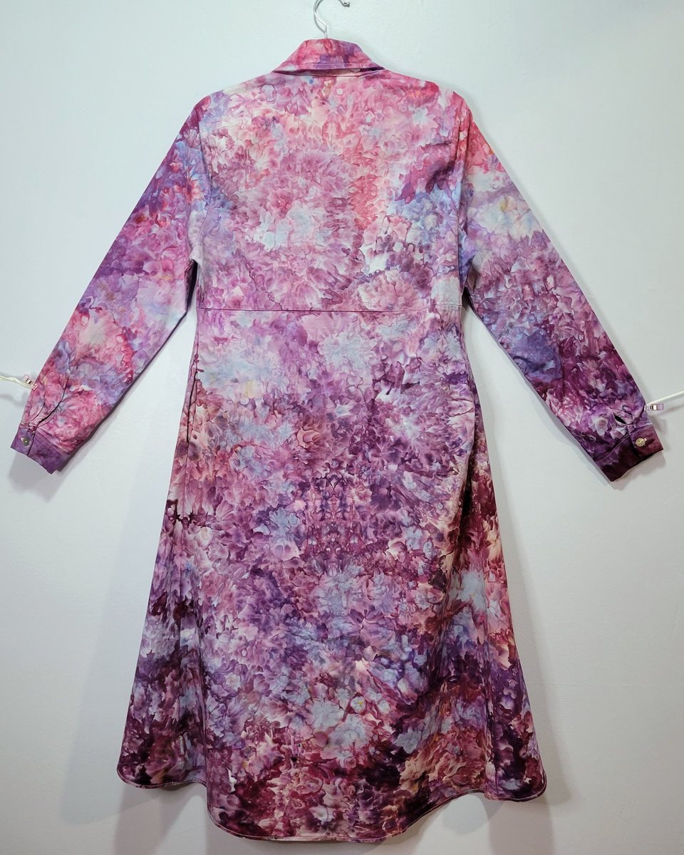 M/L Shirtdress/Duster, Hydrangea