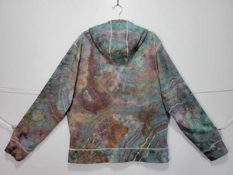 XL French Terry Hoodie, Oil Slick