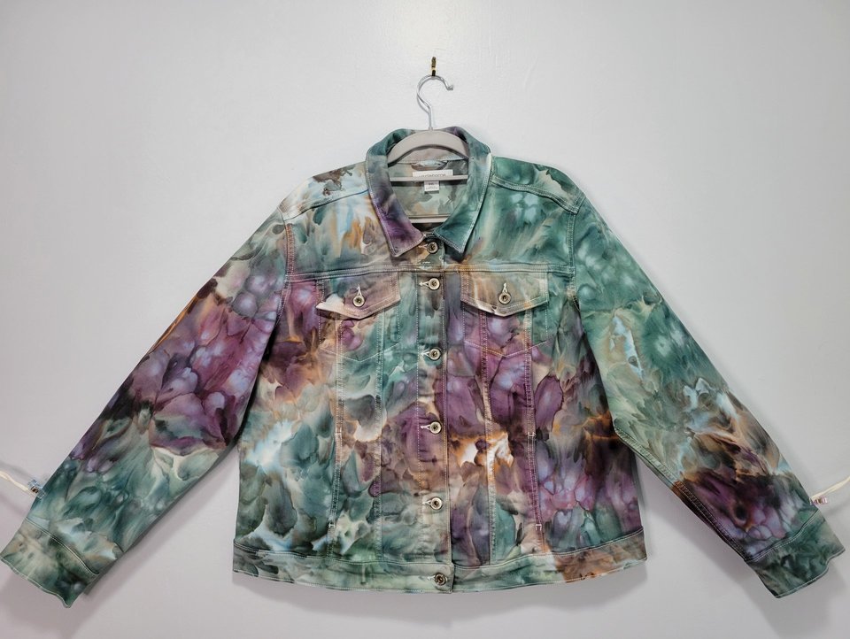 XXL Denim Jacket, Plum Lake