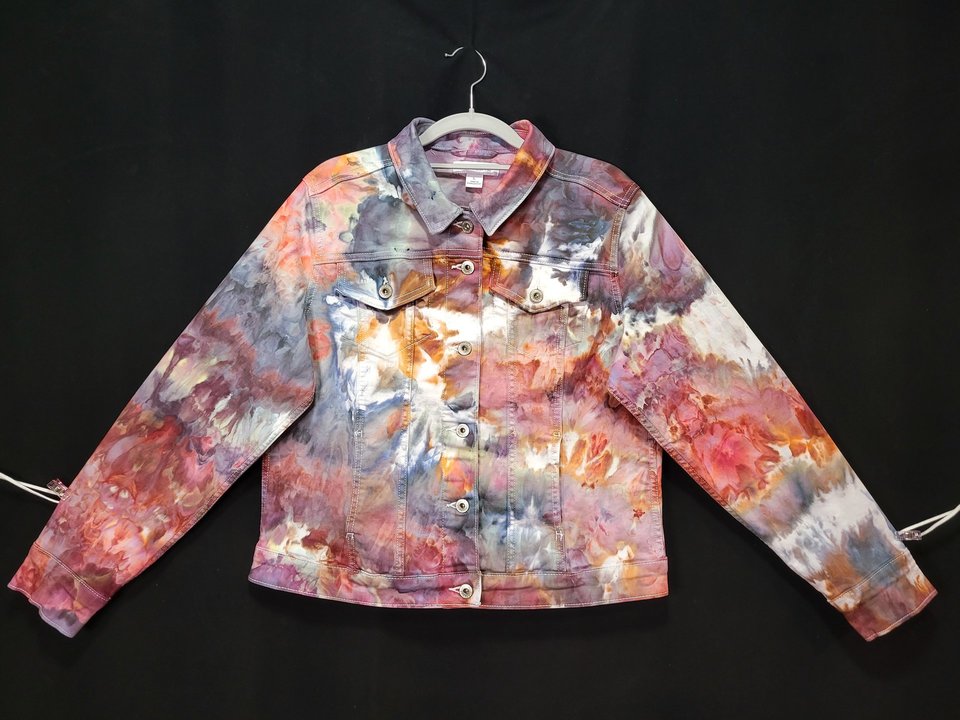 L Denim Jacket, Petrified Wood