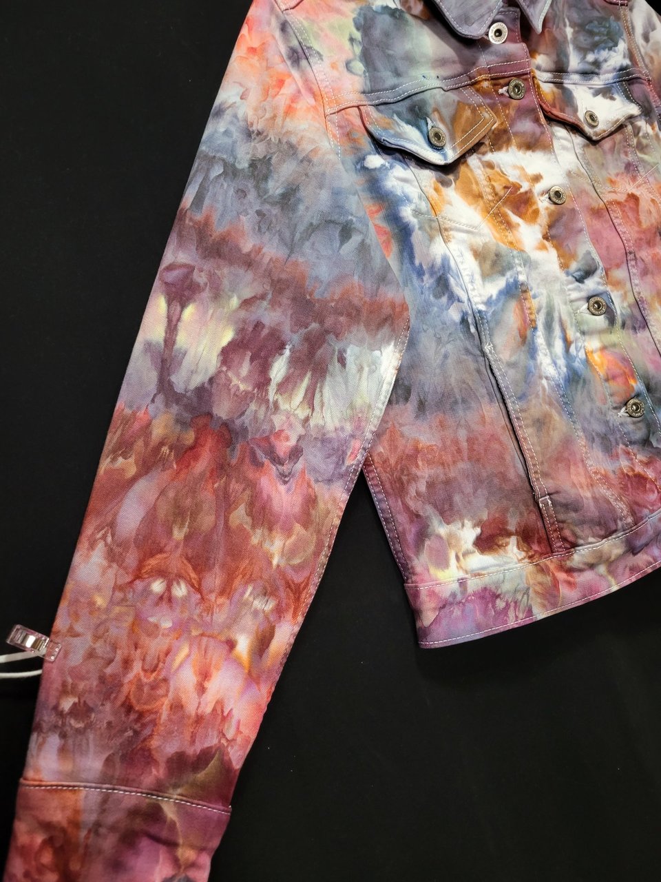 L Denim Jacket, Petrified Wood