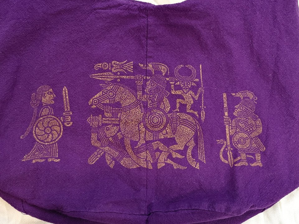 Sling Bag, Purple Norse