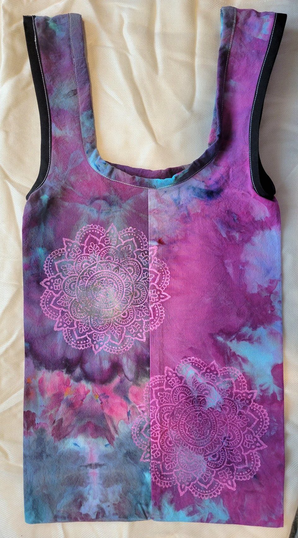 Cotton Bag, Pink Mandala