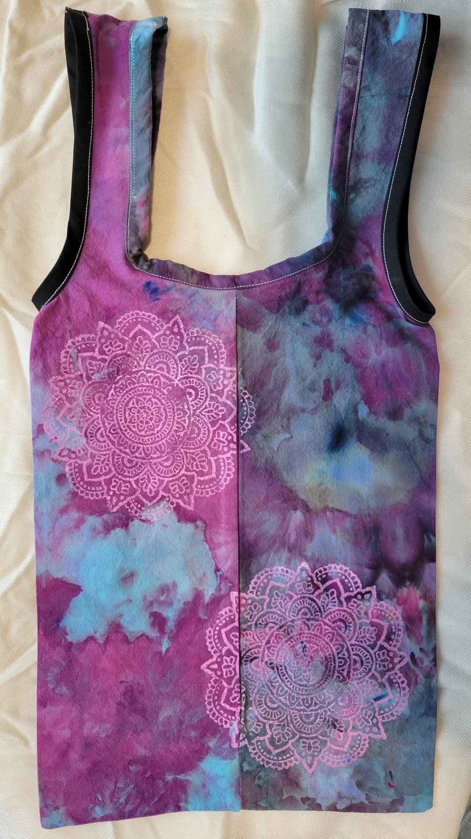 Cotton Bag, Pink Mandala