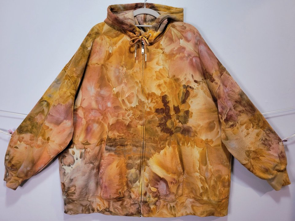 2X Zip Hoodie, Chanterelle