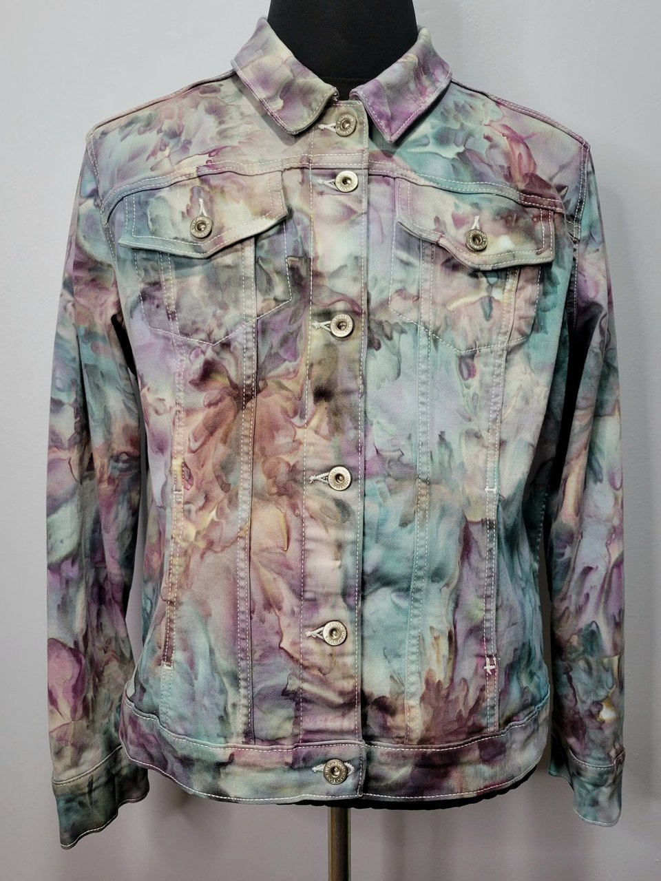 XXL Denim Jacket, Foggy Magic