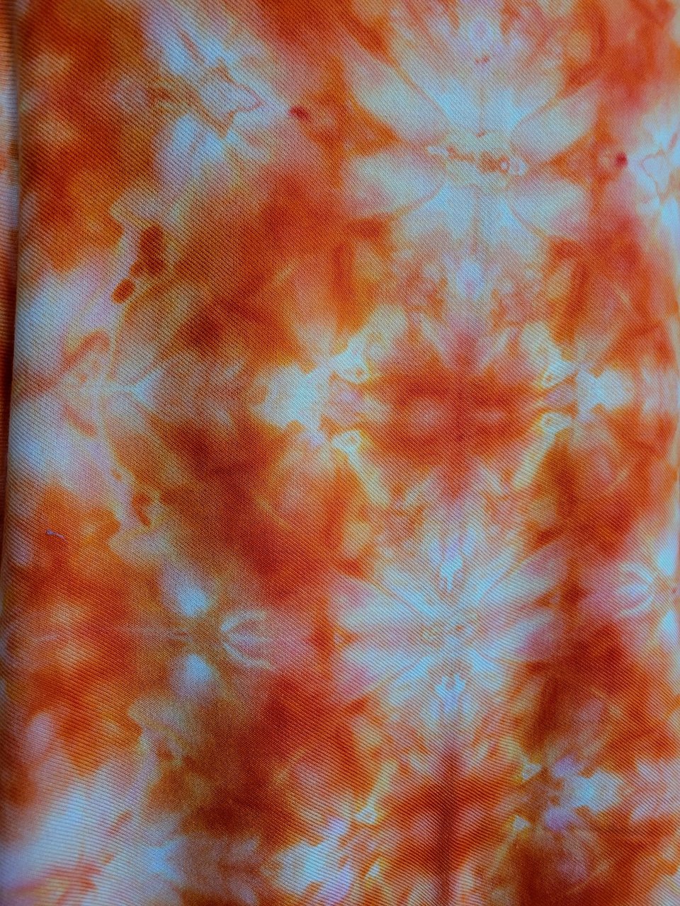 Shawl, Viscose, Flamingo Shibori
