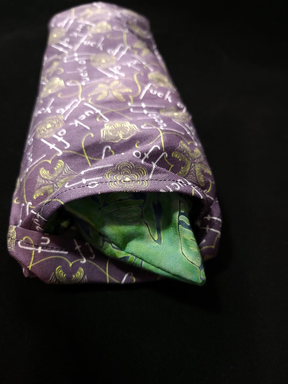 Eye Pillow, Purple F*ck Off