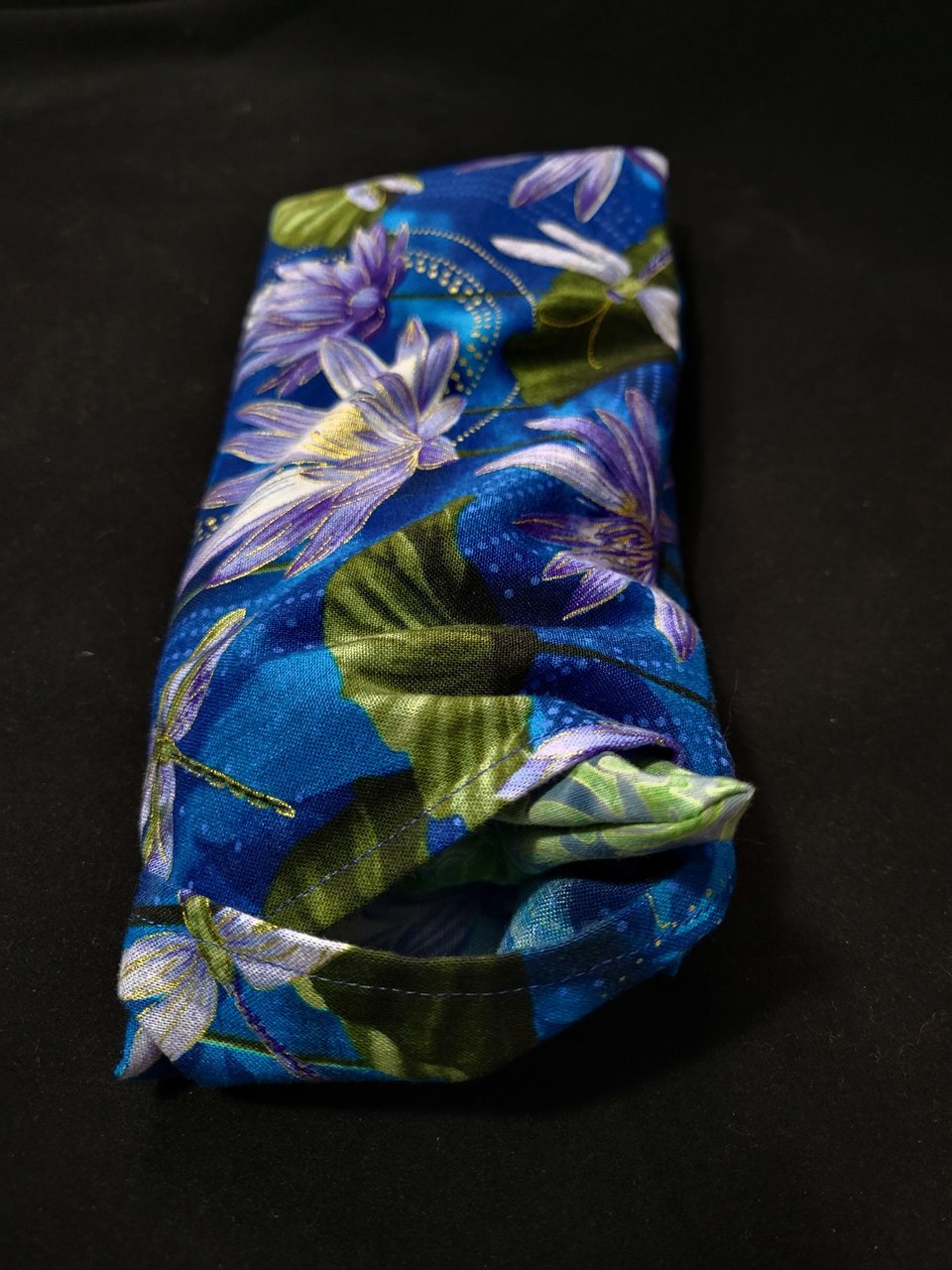 Eye Pillow, Water Lilies & Dragonflies