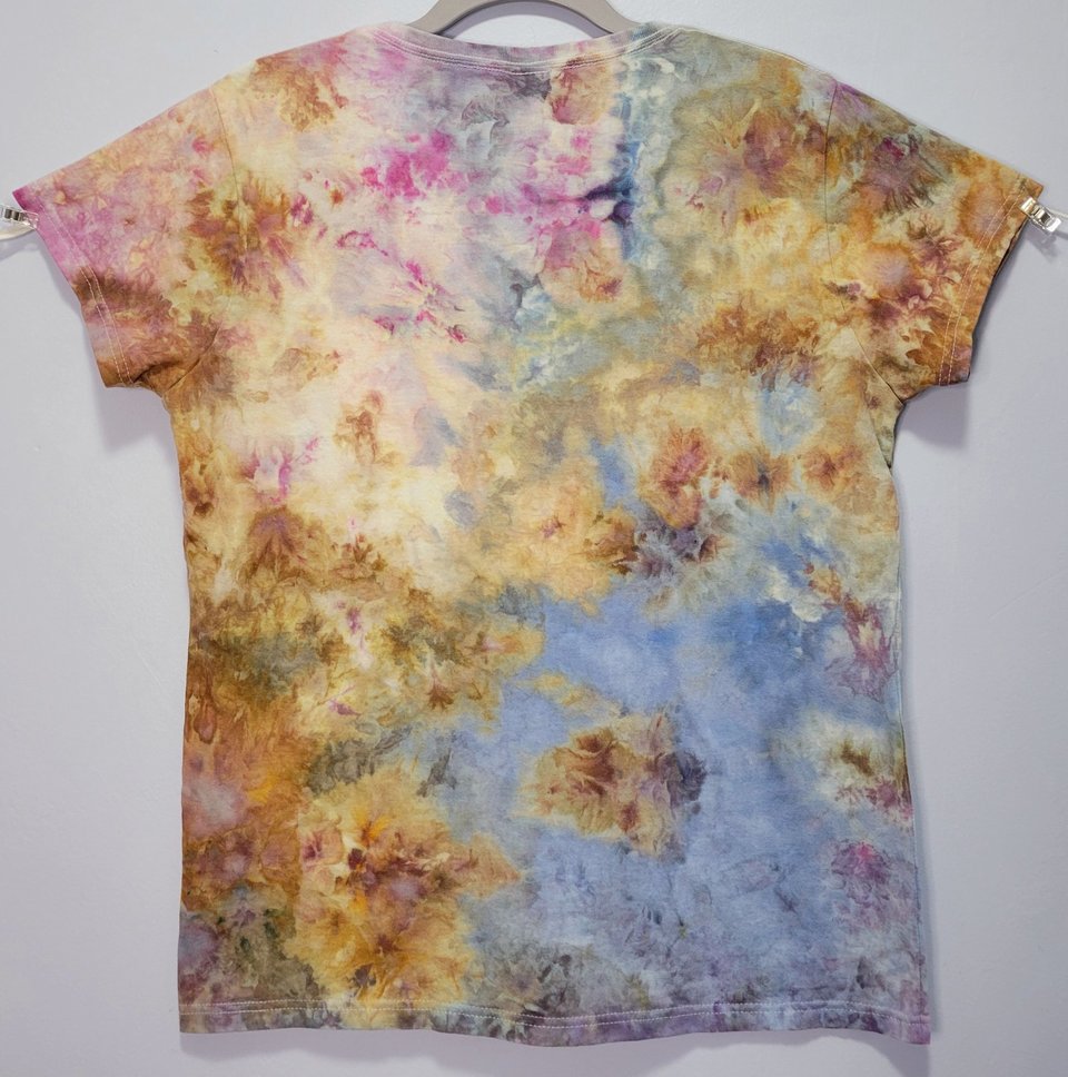 L V-neck, Sunset Sky Watercolor