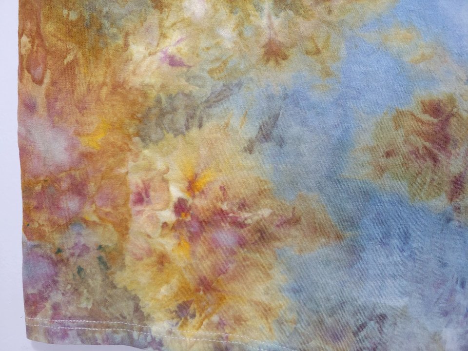 L V-neck, Sunset Sky Watercolor
