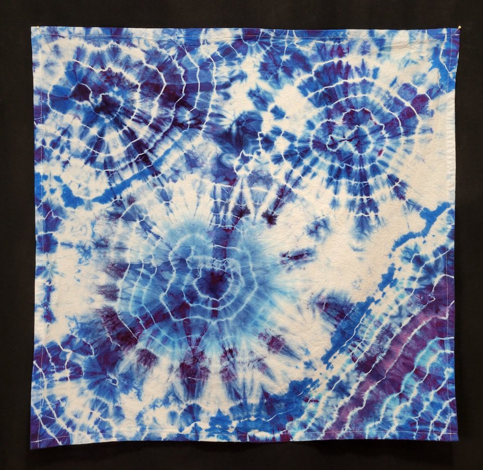 Kitchen Towel, Blue Geode