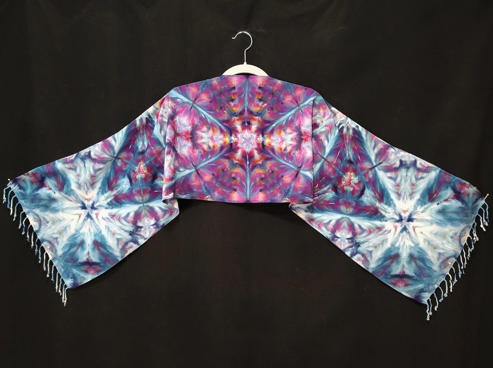 Scarf, Rayon, Berry Burst