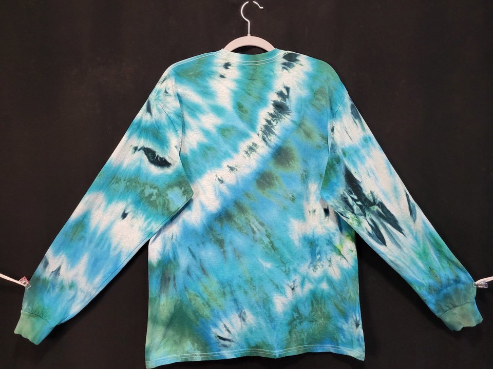L Long Sleeve T-shirt, Sea Waves
