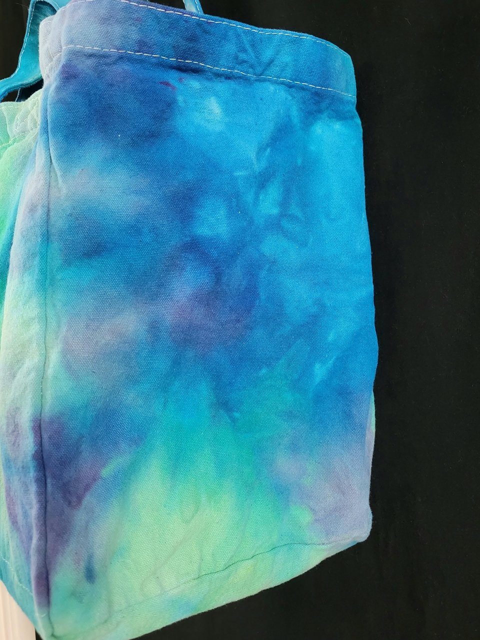 Tote, 6 Pocket Grocery, Watercolor #3