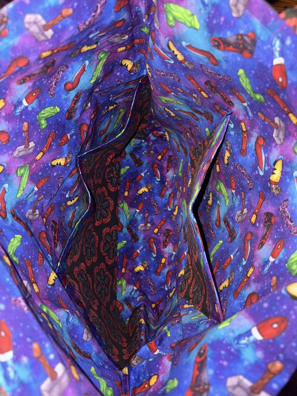 Tote Bag, Large, X-Rated