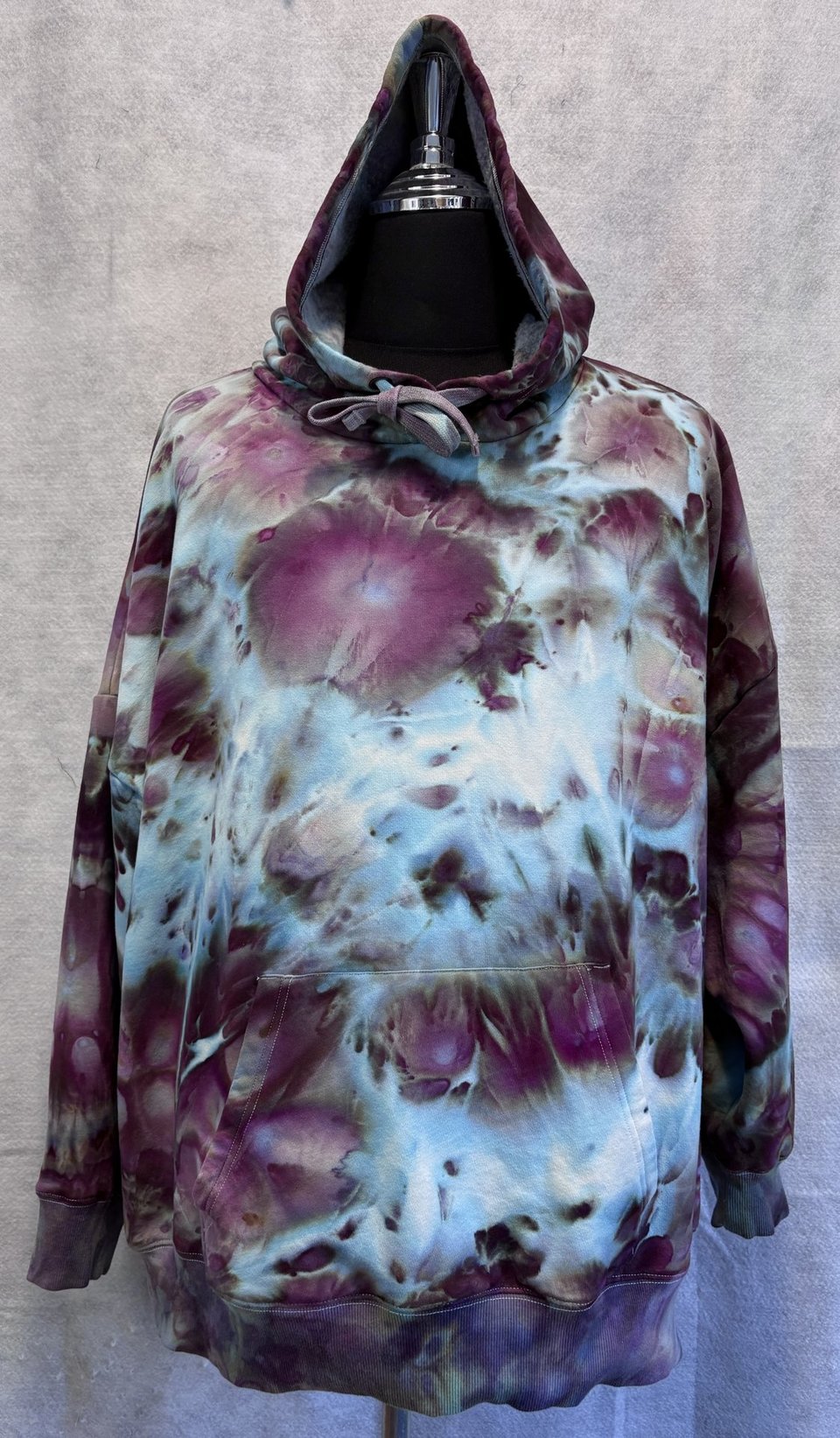 3X Bamboo Hoodie, Petrified Plum