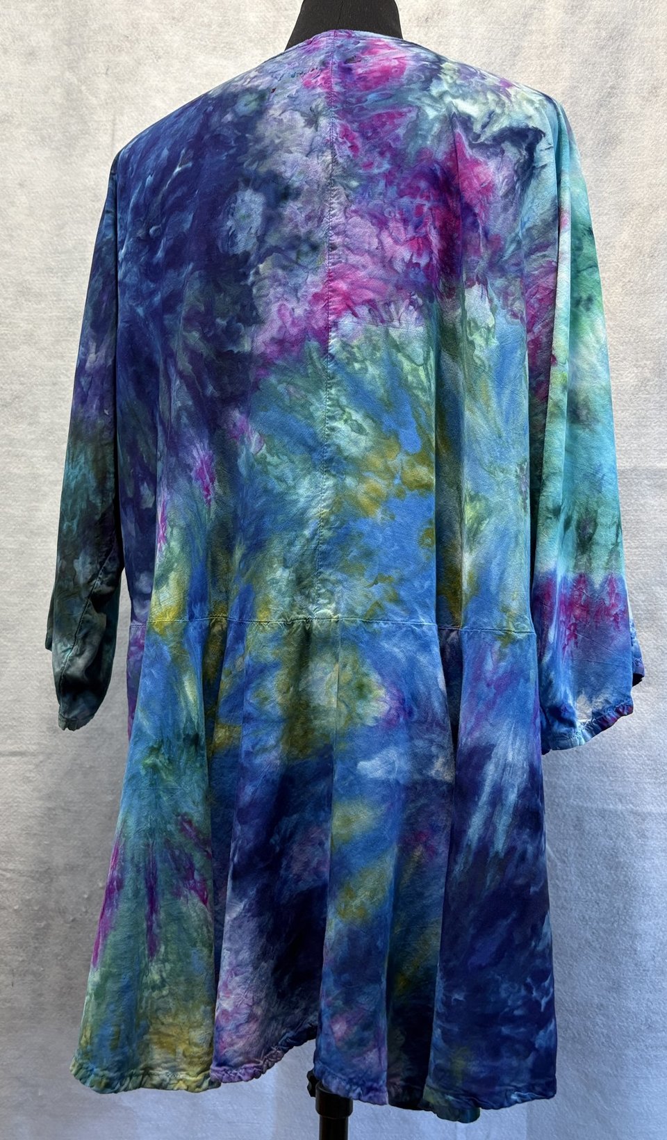 3X Kimono Jacket, Monet Swirl