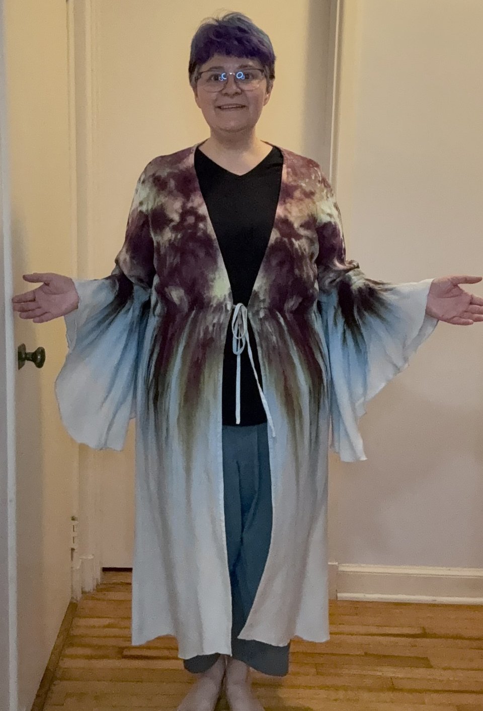 2XL Fantasy Duster, Black Magic