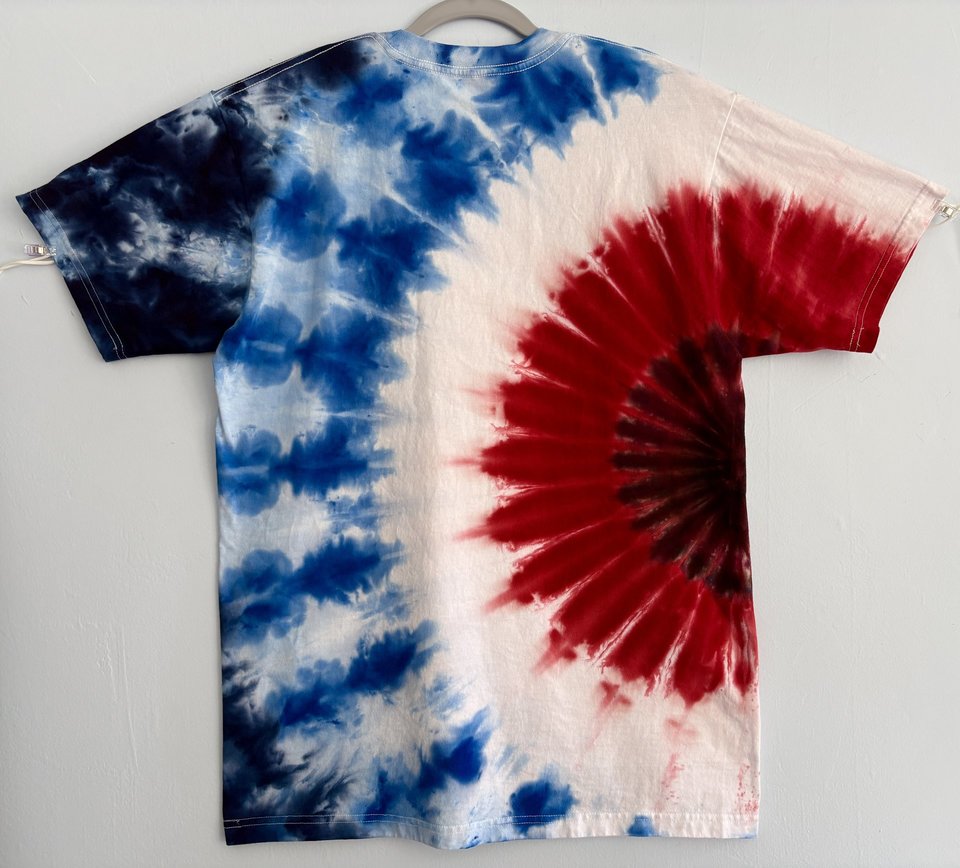 L (Tall) Unisex T-Shirt, Red White, & Blue