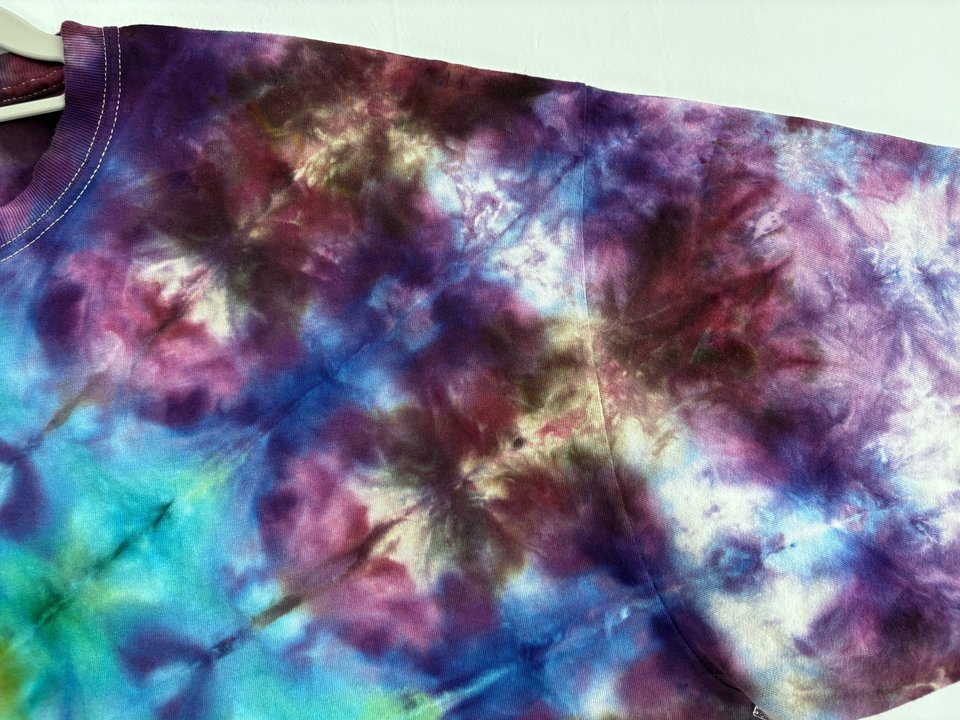2XL Tall Unisex T-Shirt, Rainbow Ripple