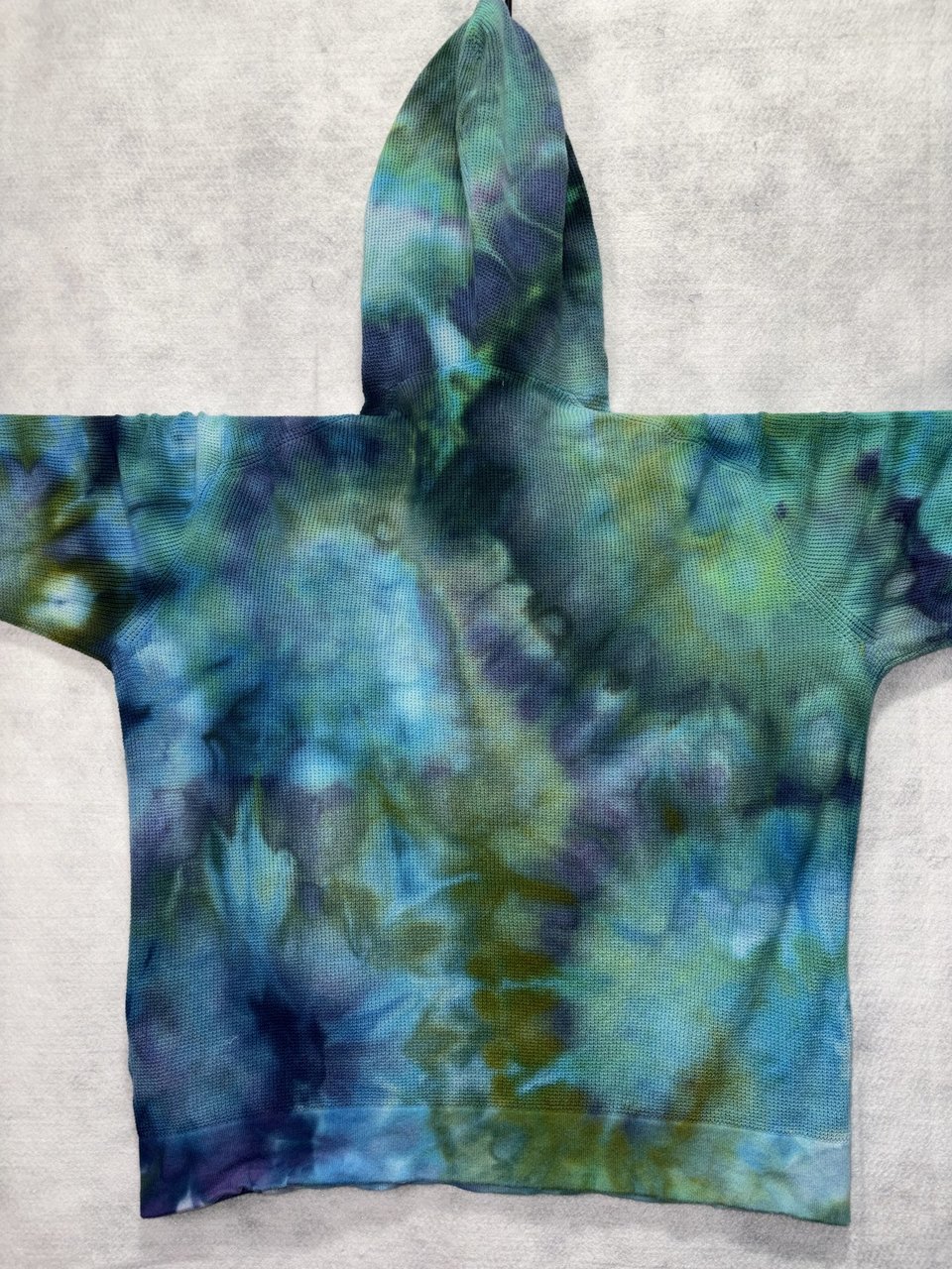 XL Tall Beach Knit Hoodie, Oceanic