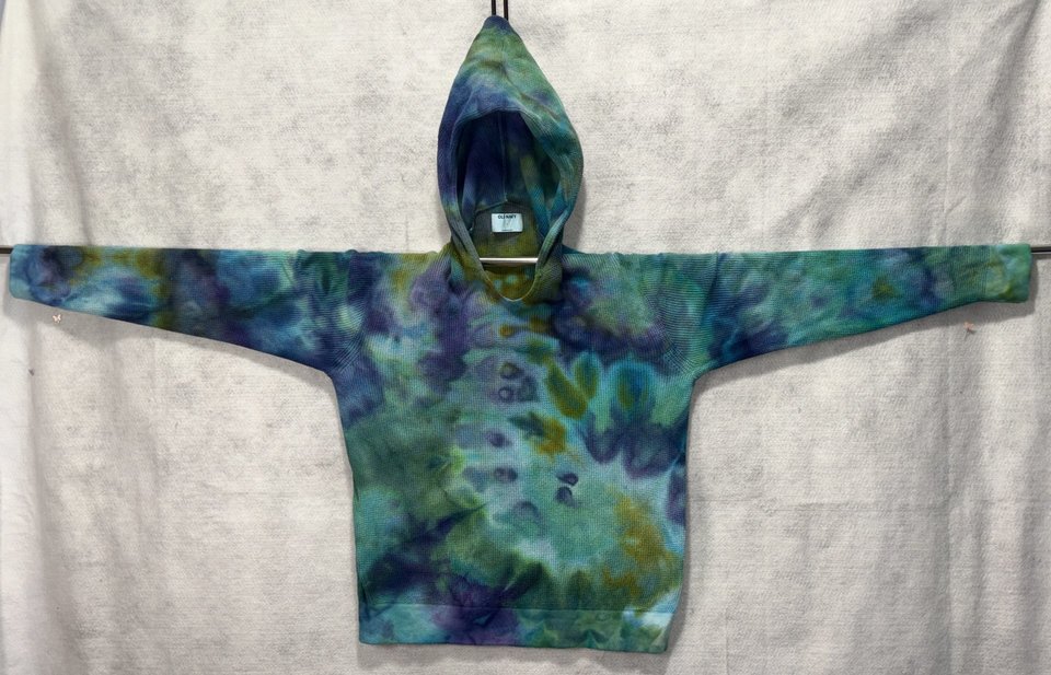S (M) Beach Knit Hoodie, Oceanic