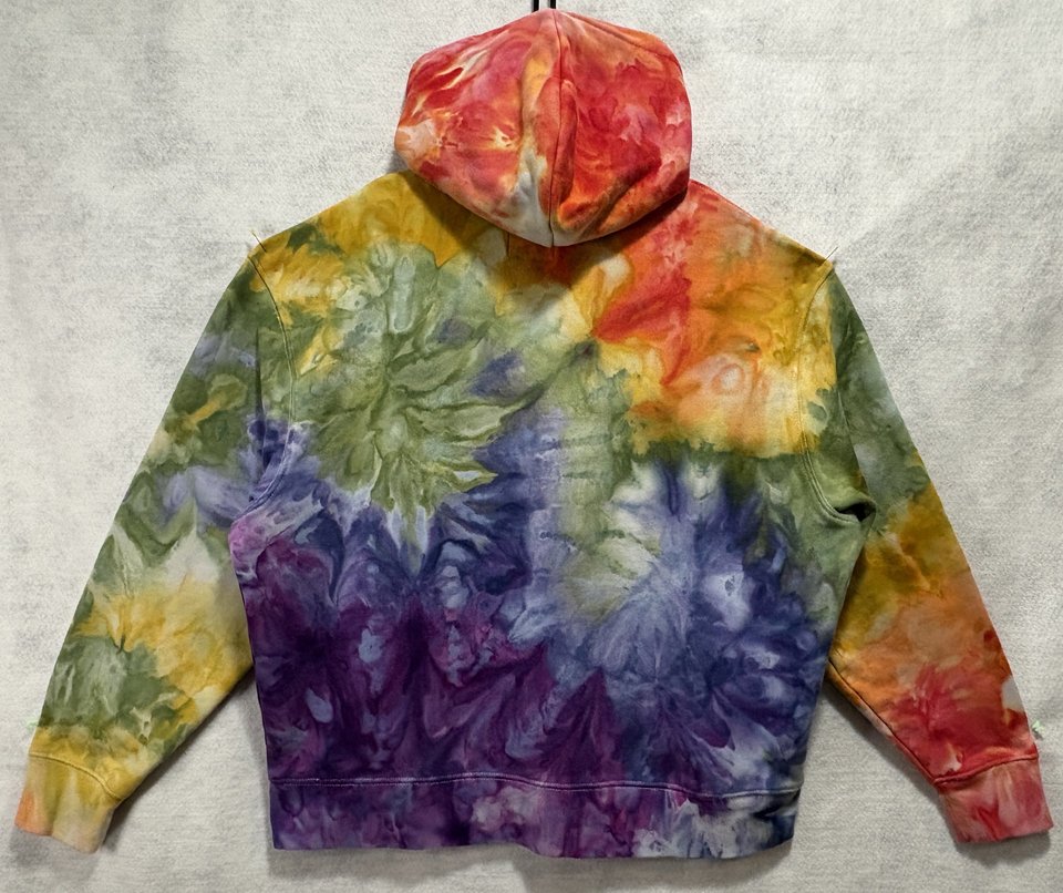 XXL Hoodie, Rainbow Splash