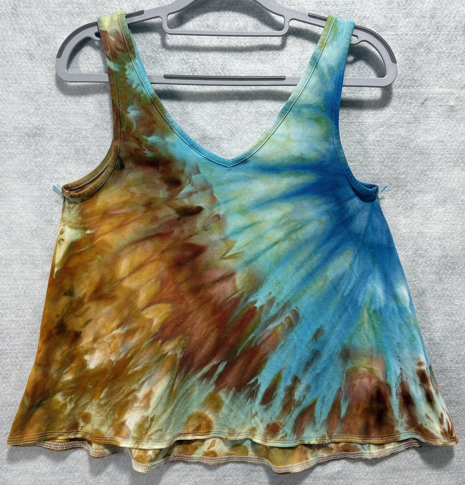S Petite Luxe Swing Tank, Beachy