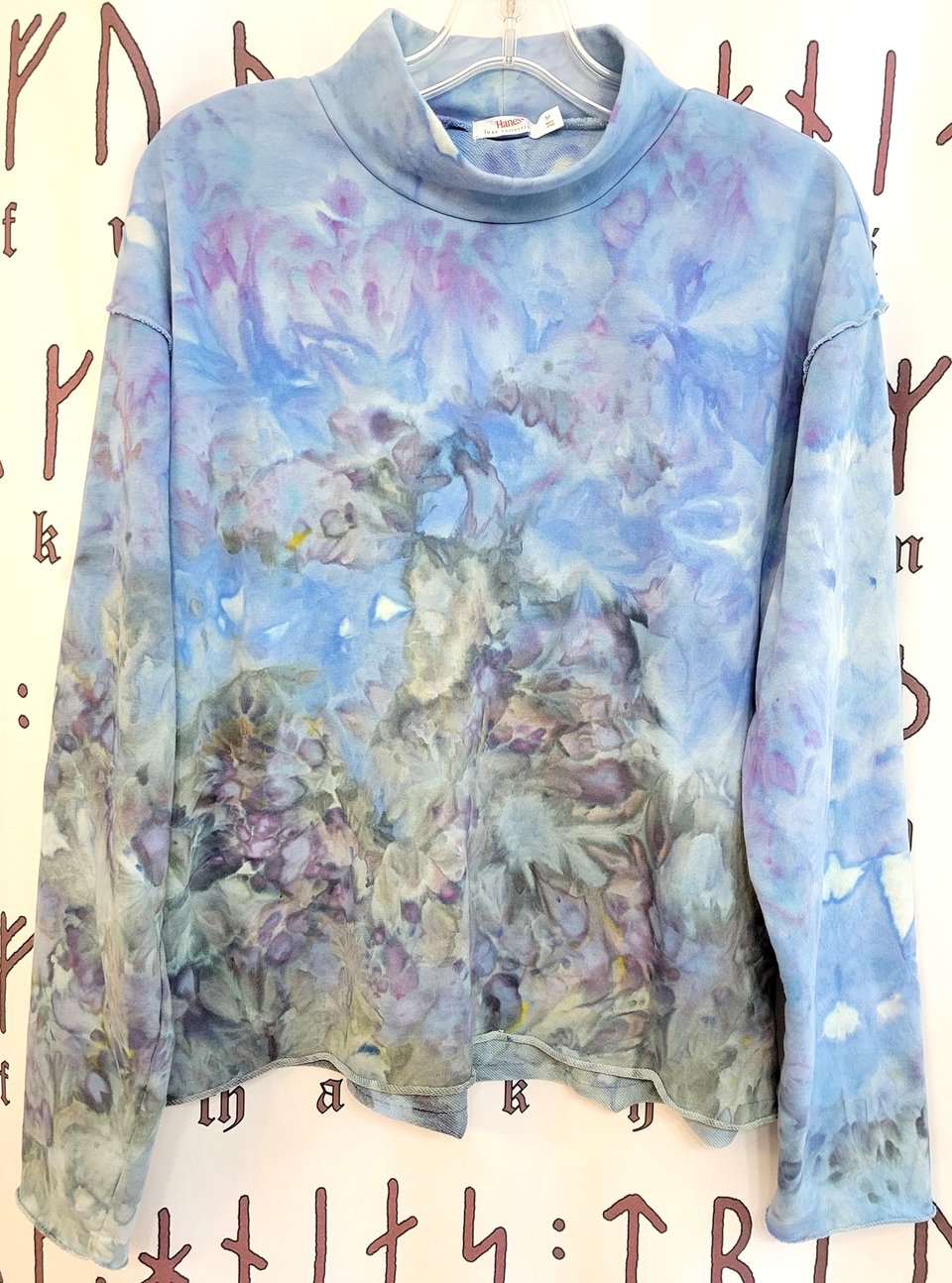 Medium Mock Neck, Cornflower