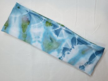 Headband, Teal Garden Geode