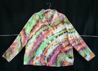 2XL Shawl Collar Shirt, Petrified Wood