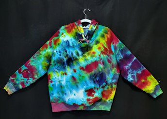 XL Buffalo Hoodie, Bright Chaos