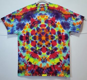 XL Tall T-Shirt, Psychadelic Mandala