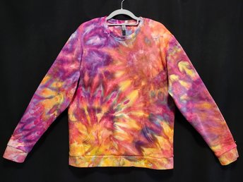 L Pocket Sweatshirt, Flamingo Fire