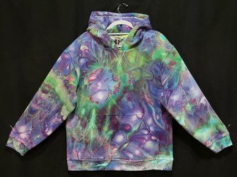 L Hoodie, Mind Bending Watercolor