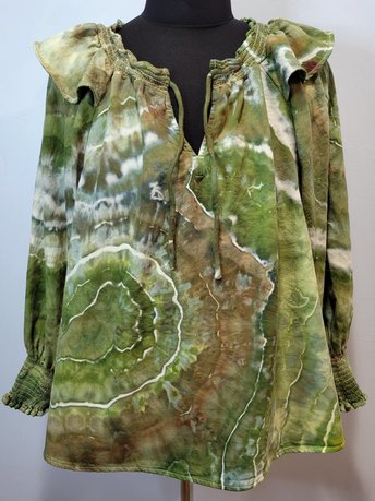 XL Poet's Shirt, Tree Fungus