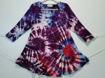 S Rayon Tunic, Elderberry Swirl