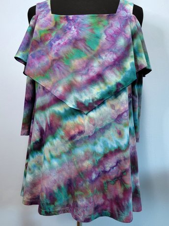 L/XL Capelet Top, Mindbender B Twist
