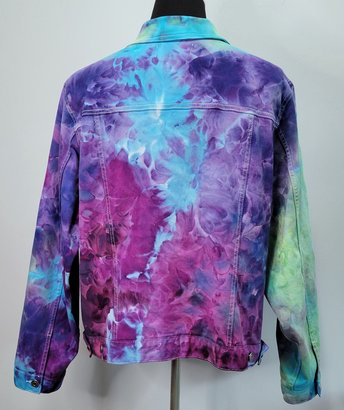 3XL Denim Jacket, Rhododendron
