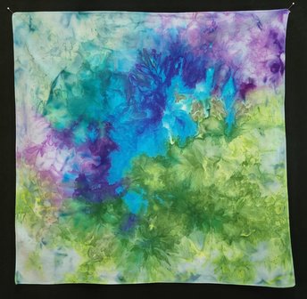 Bandana, 27" x 27", Forest Violet