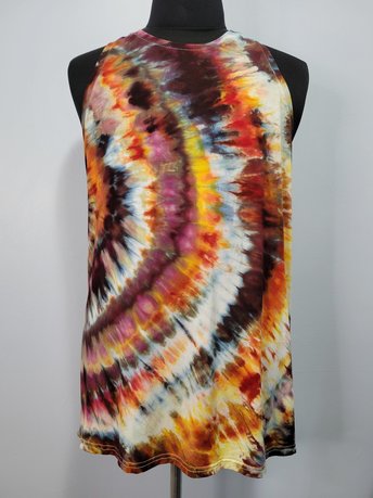 2X Racerback Tank, Petrified Wood