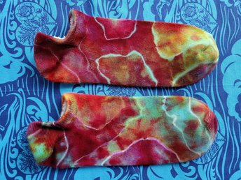 Footie Socks, Bamboo, Size 9-11, Salsa