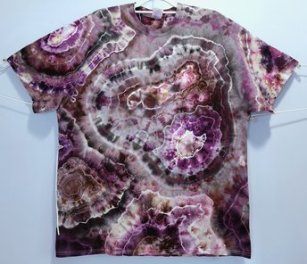 2XL Tall T-Shirt, Plum Geode