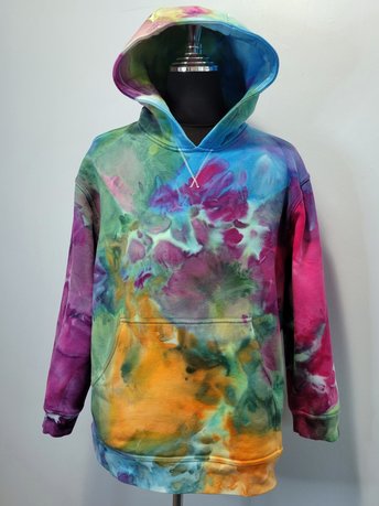 XL Hoodie, Rainbow Storm