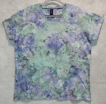 XL Ladies T-Shirt, Wisteria Watercolor
