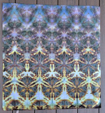 Bandana, Tortoise Shell Shibori